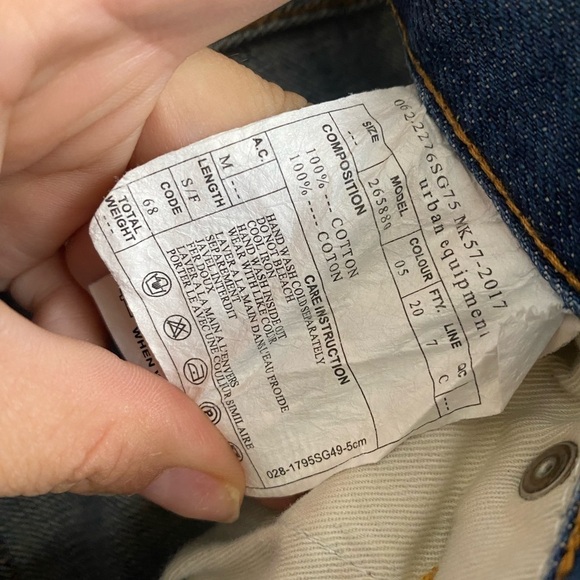 urban equipment Five CM Mens Distressed Jeans 30 - Picture 5 of 7